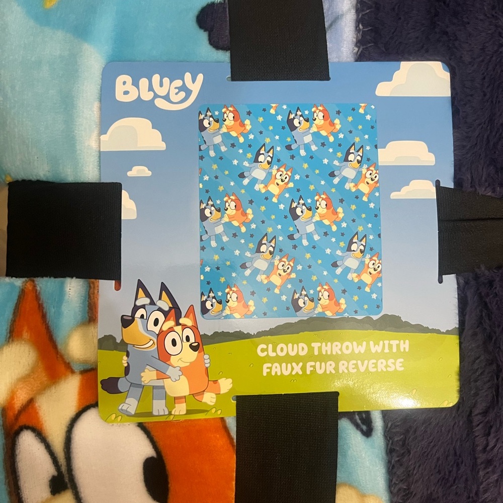 Bluey Throw Blanket